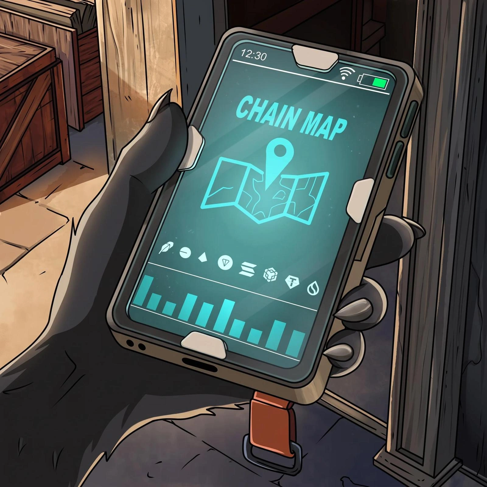 MIZO chain map